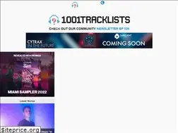 Sites similar to 1001tracklist.com