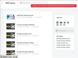 Sites similar to 1007haber.com