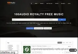 Sites similar to 100audio.com