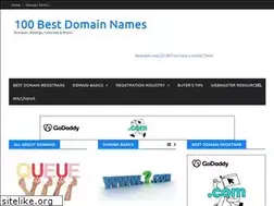 Sites similar to 100best-domain-names.com
