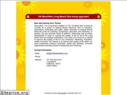 Sites similar to 100blackmenlbc.com