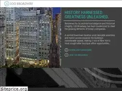 Sites similar to 100broadway.com