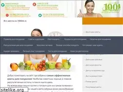 Sites similar to 100dieta.ru