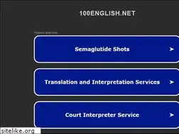 Sites similar to 100english.net