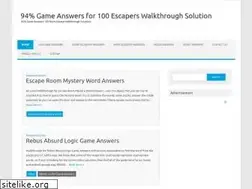 Sites similar to 100escaperswalkthrough.com
