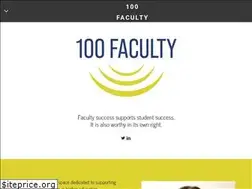 Sites similar to 100faculty.com