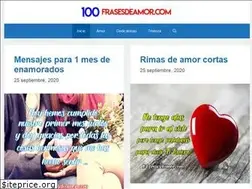 Sites similar to 100frasesdeamor.com