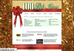 Sites similar to 100giftideas.com