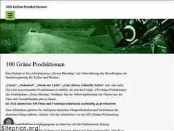 Sites similar to 100grueneproduktionen.de
