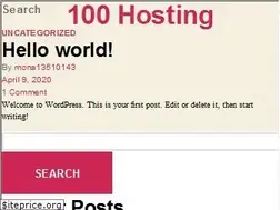 Sites similar to 100hostings.com