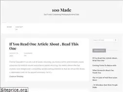 Sites similar to 100made.info