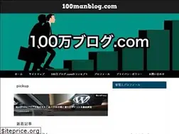 Sites similar to 100manblog.com