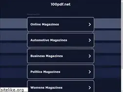 Sites similar to 100pdf.net