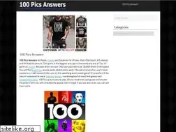Sites similar to 100pics-answers.org