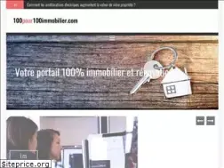 Sites similar to 100pour100immobilier.com