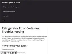 Sites similar to 100refrigerator.com