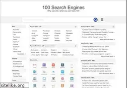 Sites similar to 100searchengines.com
