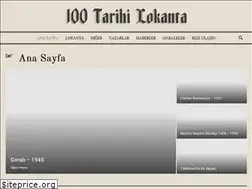 Sites similar to 100tarihilokanta.com