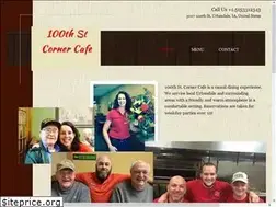 Sites similar to 100thstcornercafe.com