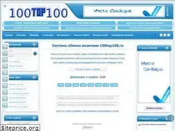 Sites similar to 100top100.ru