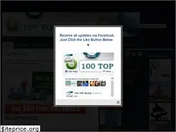 Sites similar to 100topblog.blogspot.com