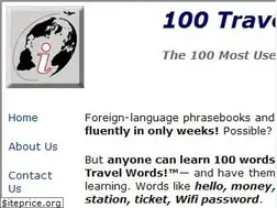 Sites similar to 100travelwords.org