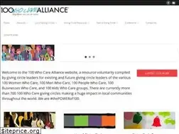 Sites similar to 100whocarealliance.org