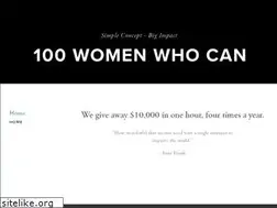 Sites similar to 100womenwhocan.org