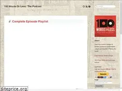 Sites similar to 100wordspodcast.com