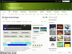 Sites similar to 101bestandroidapps.com
