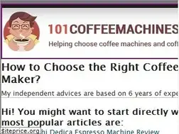 Sites similar to 101coffeemachines.info