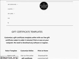Sites similar to 101giftcertificatetemplates.com