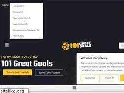 Sites similar to 101greatgoals.com