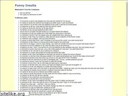 Sites similar to 101insults.com