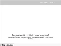 Sites similar to 101pressrelease.com
