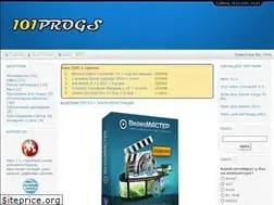 Sites similar to 101progs.ru