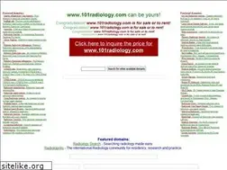 Sites similar to 101radiology.com