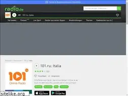 Sites similar to 101ruitalia.radio.de