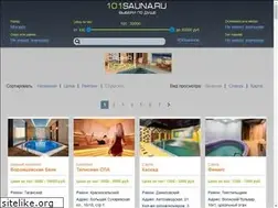 Sites similar to 101sauna.ru