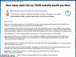 Sites similar to 101webtrafficgenerators.com