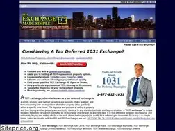 Sites similar to 1031exchangemadesimple.com