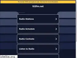Sites similar to 103fm.net