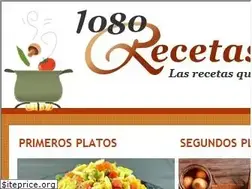 Sites similar to 1080recetas.com