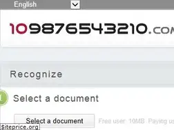 Sites similar to 109876543210.com