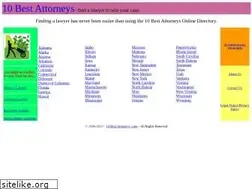Sites similar to 10bestattorneys.com