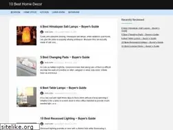 Sites similar to 10besthomedecor.com