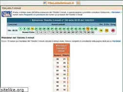 Sites similar to 10elotto5minuti.it