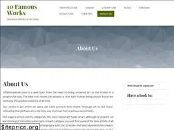 10famousworks.com