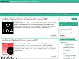 Sites similar to 10freeaccounts.com
