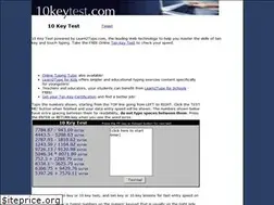 Sites similar to 10keytest.com